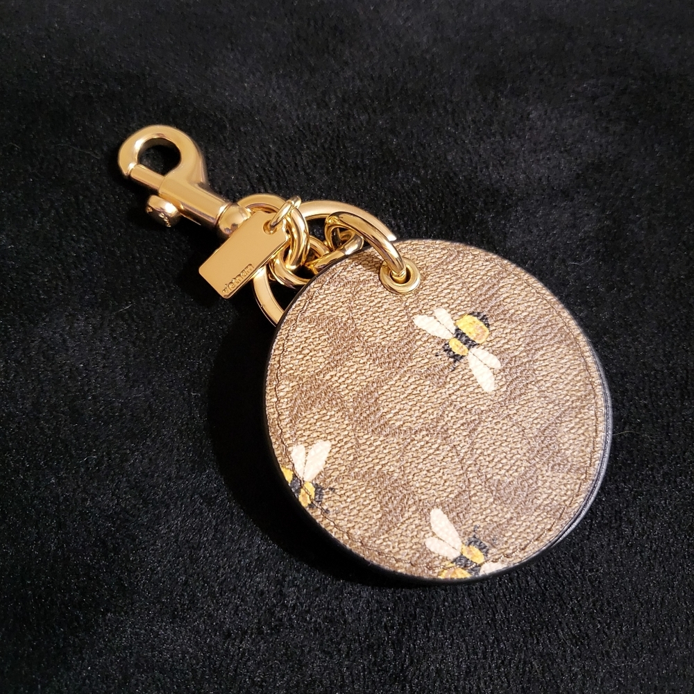 NWOT Coach bag mirror charm